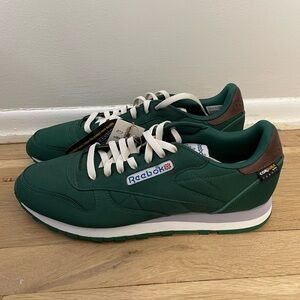 Men’s Reebok Cordura Classic Green and Brown Sneakers